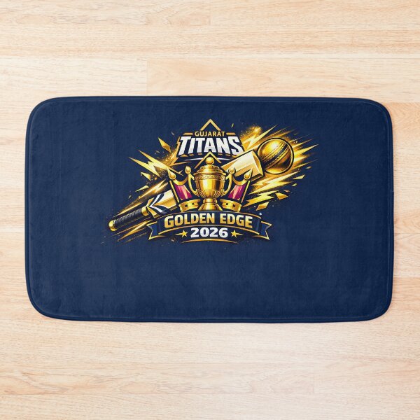 Item preview, Gujarat Titans – Golden Edge 2026 | Energy Edition Cricket Design designed and sold by WhisperFrame.