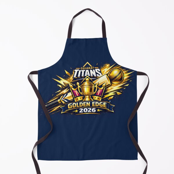 Item preview, Gujarat Titans – Golden Edge 2026 | Energy Edition Cricket Design designed and sold by WhisperFrame.