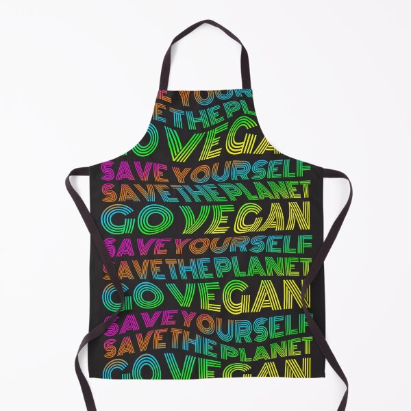 Item preview, Save Yourself Save the Planet Go Vegan designed and sold by LucumaMagazine.