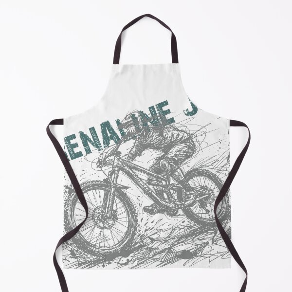Item preview, MTB bike Sketch, Minimalist Line Art Tee, Black And White Casual Style, Breathable And Comfortable, Trendy designed and sold by PINEZKA_DESIGN.