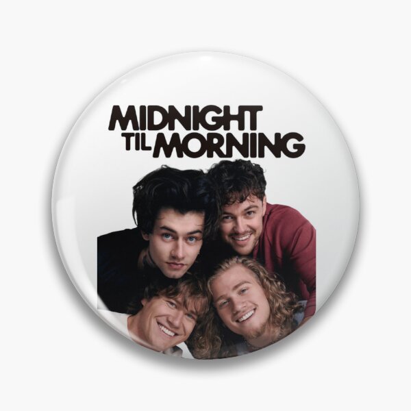 Item preview, Midnight Til Morning Poster Design 5 designed and sold by Gabriella  Goldberg.