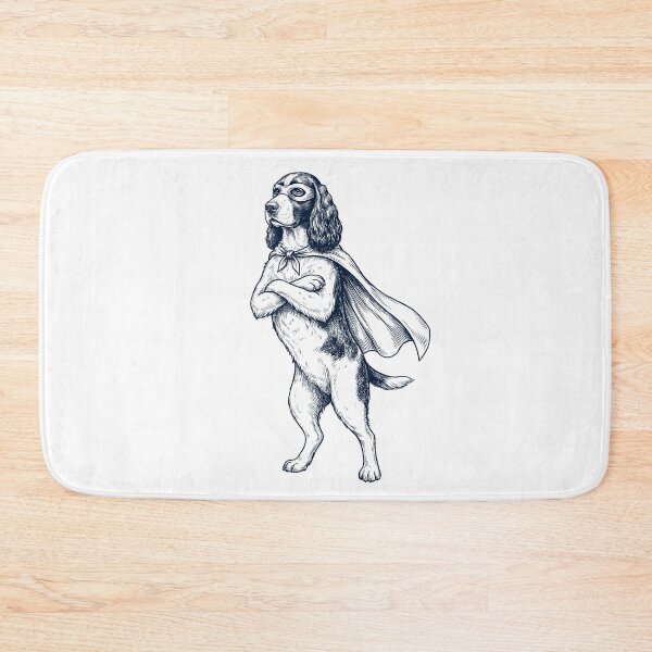 Item preview, Vintage English Springer Spaniel Hero Superhero Dog Lover designed and sold by DoodleTortle.
