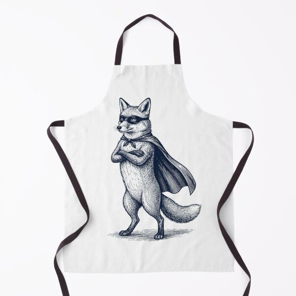 Item preview, Vintage Fox Hero Superhero Animal Lover designed and sold by DoodleTortle.