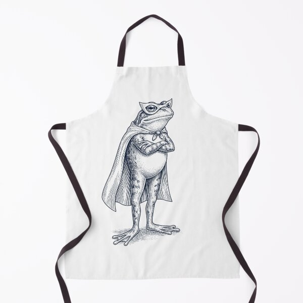 Item preview, Vintage Frog Hero Superhero Animal Lover designed and sold by DoodleTortle.