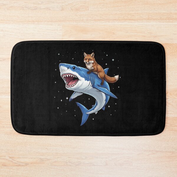 Item preview, Funny Fox Riding Shark Animal Lover designed and sold by TerryConnells.