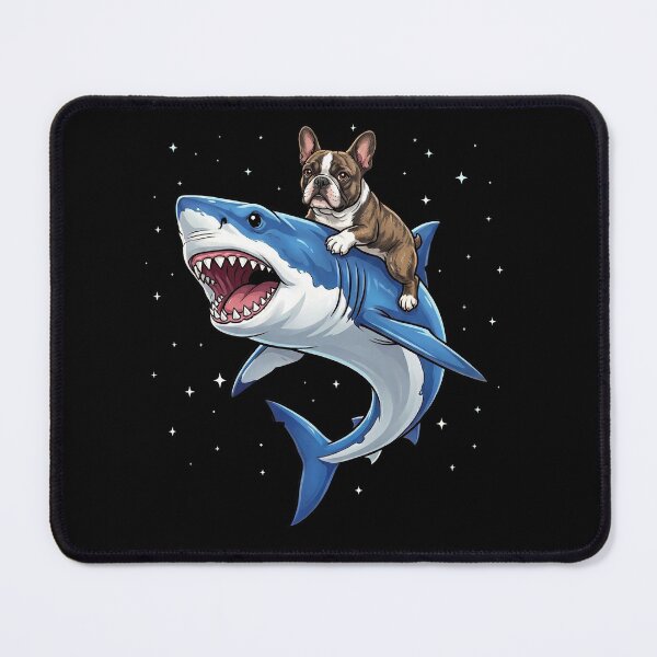 Item preview, Funny French Bulldog Shark Dog Mom Dad Lover designed and sold by TerryConnells.