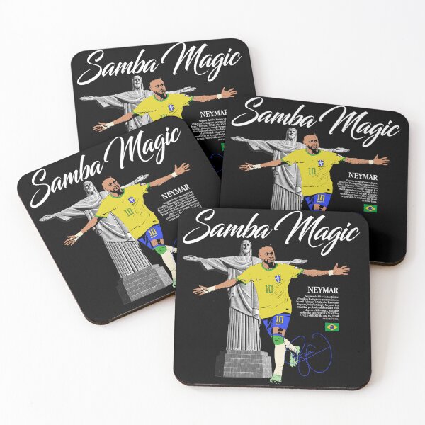 Item preview, Brazilian Football Magic Samba 10 designed and sold by NF Designs Studio DTF.