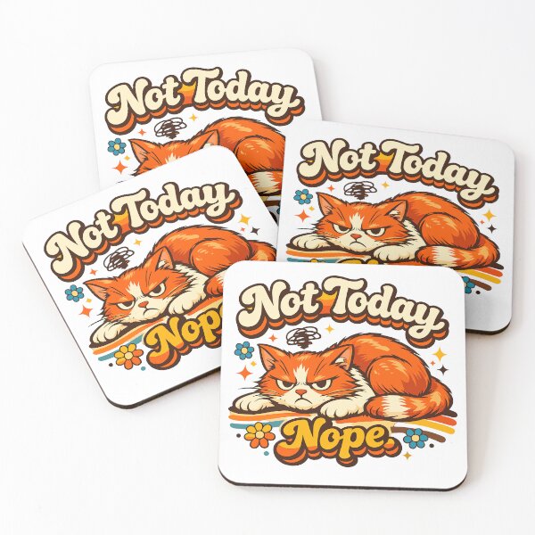 Item preview, Not Today Nope Funny Sarcastic Quote Minimalist Introvert designed and sold by Mrjarvis.