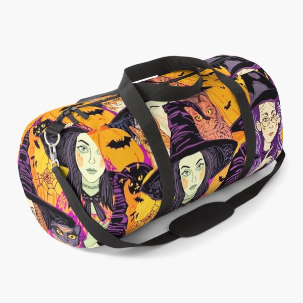 Item preview, Whimsical witches and cats designed and sold by michplante60.