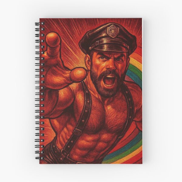 Item preview, Leather Pride Commander Gay Pride Art Design designed and sold by ItsAKinkThing.