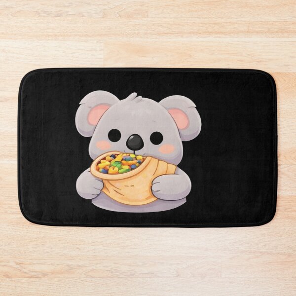 Item preview, Kawaii Koala Eating Crunchy Taco - Cute Chibi Bear Mexican Food designed and sold by Trendora90.