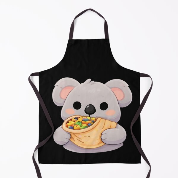 Item preview, Kawaii Koala Eating Crunchy Taco - Cute Chibi Bear Mexican Food designed and sold by Trendora90.