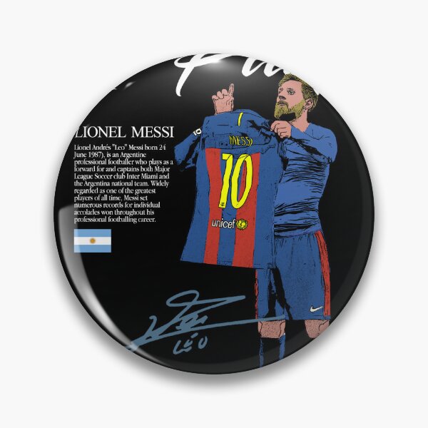 Item preview, The Flea, number 10, Barcelona player, Argentina designed and sold by NF Designs Studio DTF.