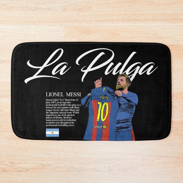 Item preview, The Flea, number 10, Barcelona player, Argentina designed and sold by NF Designs Studio DTF.