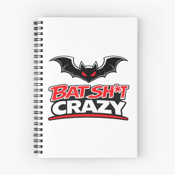 Item preview, Batshit Crazy With Bat Mascot On Top designed and sold by BSCI Designs.