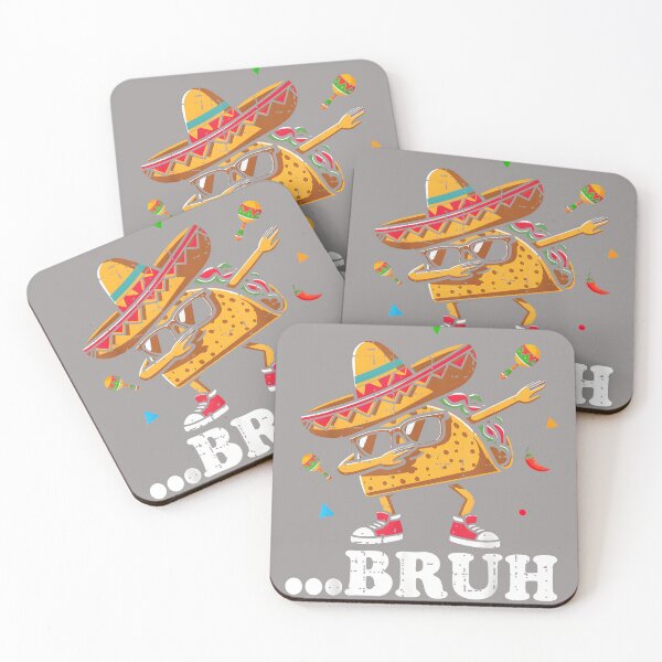 Item preview, Bruh Dabbing Taco Cinco de Mayo Funny Boys Mexican Food Dab  designed and sold by KathieFaugh.