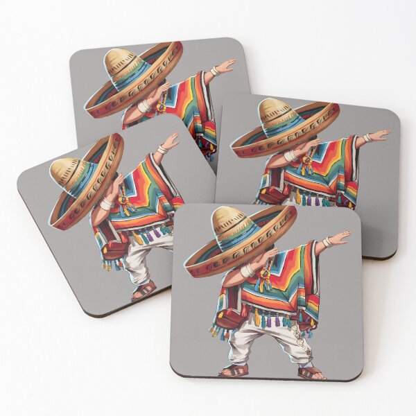 Item preview, 2025 Happy Party Mexican Boy Dabbing Poncho Cinco de Mayo  designed and sold by KathieFaugh.
