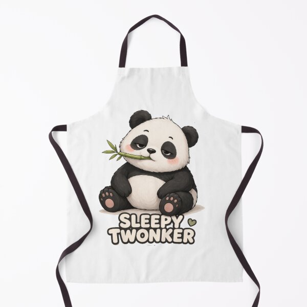 Item preview, Cute Sleepy Panda Twonker Funny Character designed and sold by PKOKdesign.