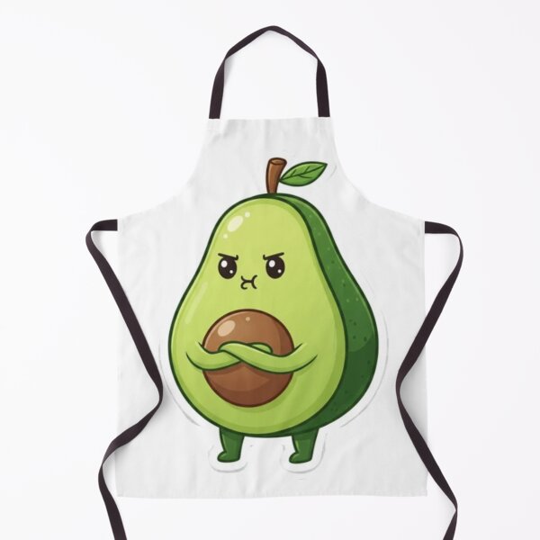 Artikelvorschau, Schmollmund-Avocado-Niedlicher-Kawaii-Fruchtaufkleber entworfen und verkauft von Dakochaaan.