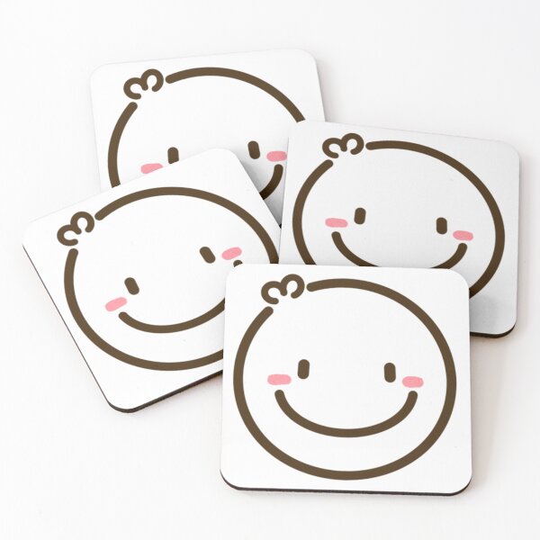 Item preview, Cute Minimalist Happy Smile Face Illustration designed and sold by AuraStudioShop.