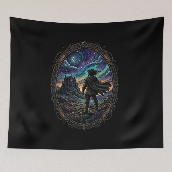 Item preview, Starry Night Heathcliff Wuthering Heights Emily Bronte Classic designed and sold by Fenay Designs.
