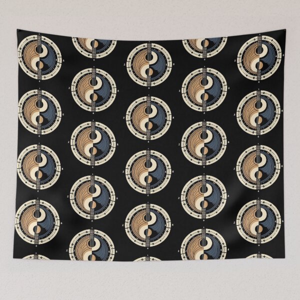Item preview, Yin-Yang Guitar – Musical Balance Design designed and sold by Dogandesighn.