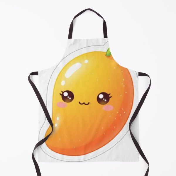 Artikelvorschau, Süße Mango Kawaii Frucht-Aufkleber entworfen und verkauft von Dakochaaan.