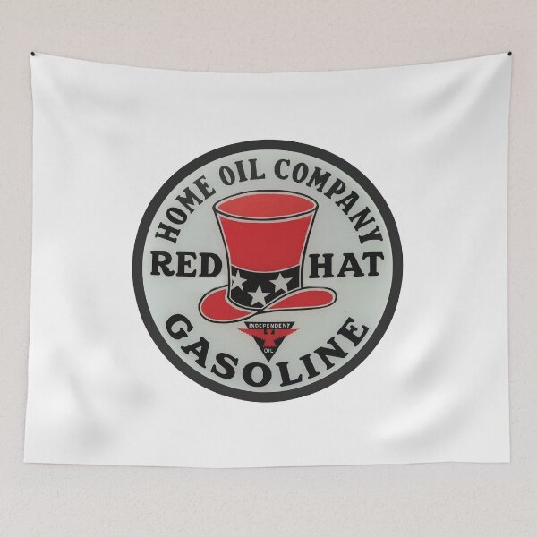 Item preview, Vintage Red Hat Gasoline designed and sold by QuayTradingCo.