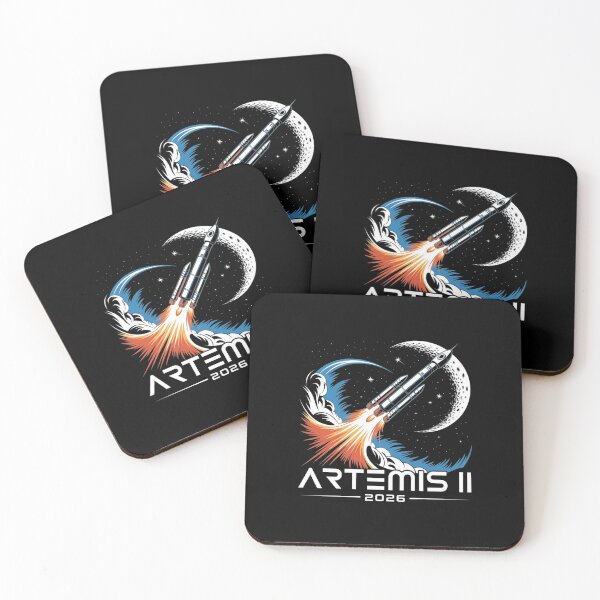 Item preview, Artemis II Launch to The Moon 2026 T-Shirt designed and sold by ChockletBoy.