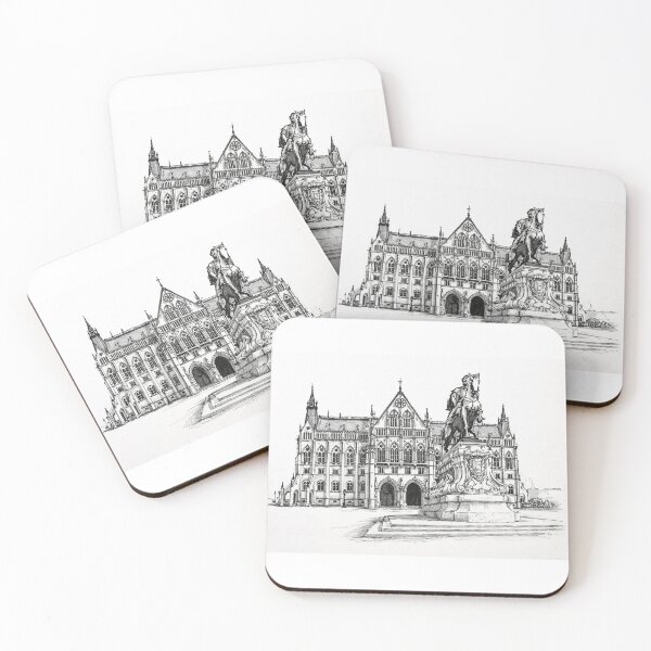 Item preview, Budapest Parliament Sketch – Timeless Memory designed and sold by bubuandfriends.
