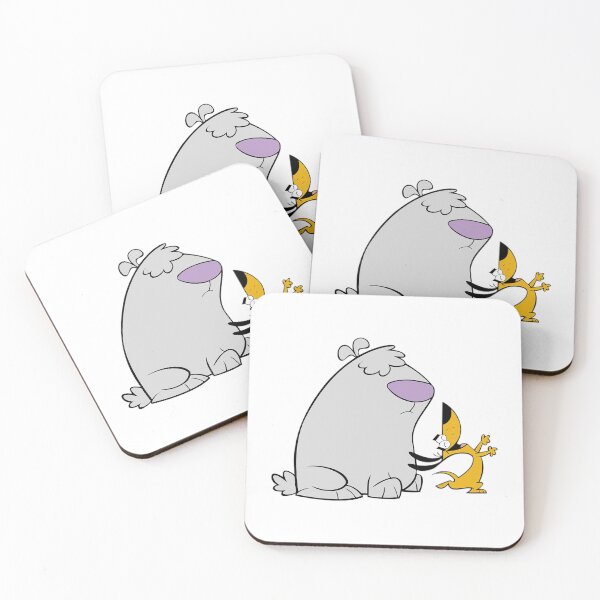 Item preview, Little Dog and Big Dog Cartoon Characters designed and sold by smartk3512.