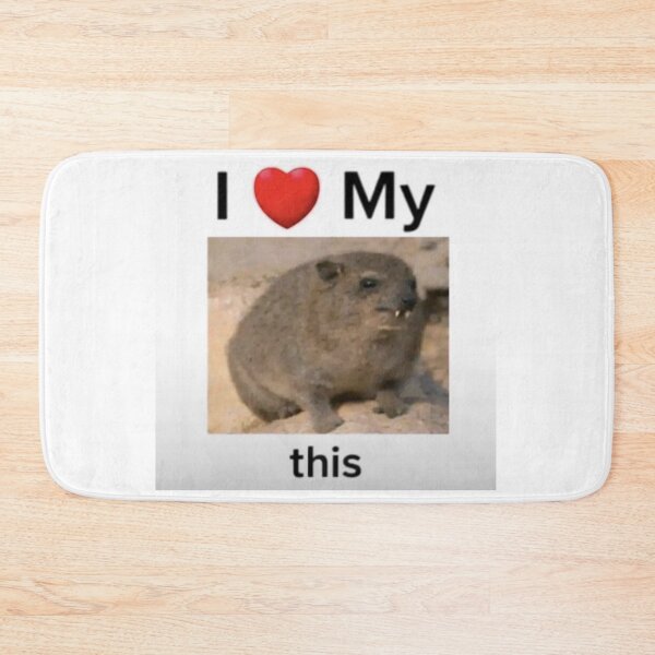 Item preview, i love my hyrax designed and sold by cloudzer0000.