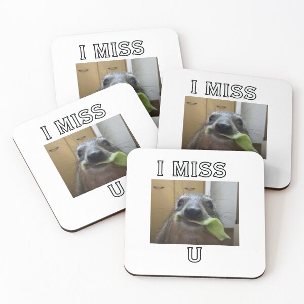 Item preview, i miss u hyrax meme designed and sold by cloudzer0000.