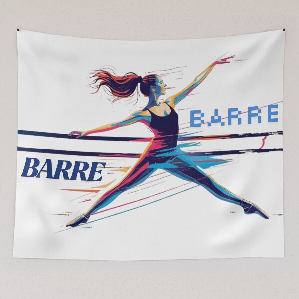 Item preview, BARRE - fitness design designed and sold by Stellar Motion by Kornelia.