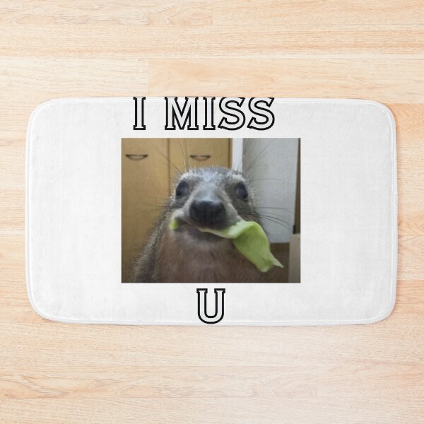 Item preview, i miss u hyrax meme designed and sold by cloudzer0000.