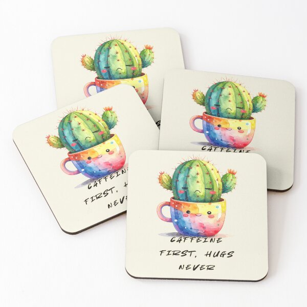 Item preview, Cactus and coffee designed and sold by LiskoDesign.