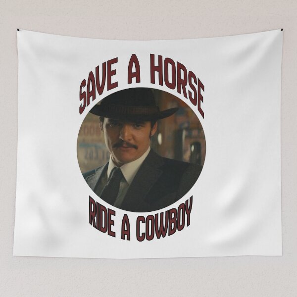 Item preview,   save  a horse pedro pascal designed and sold by musclegirly.