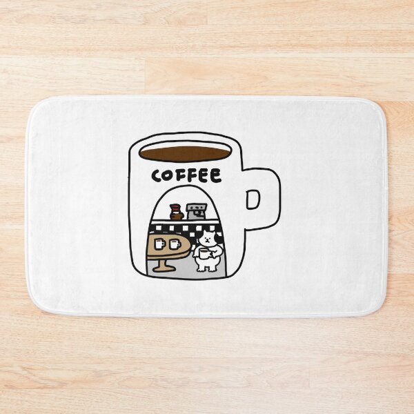 Item preview, Coffee shop in the cup of coffee designed and sold by superbaechoo.