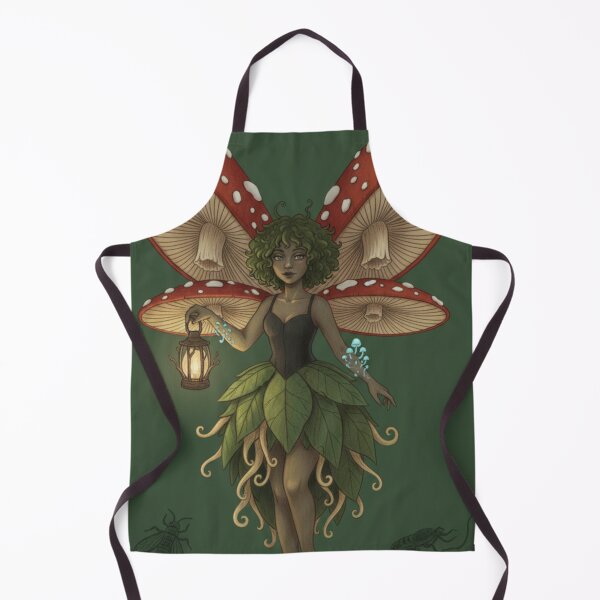 Item preview, Forest Elf with Mushroom Wings designed and sold by HeyHas.