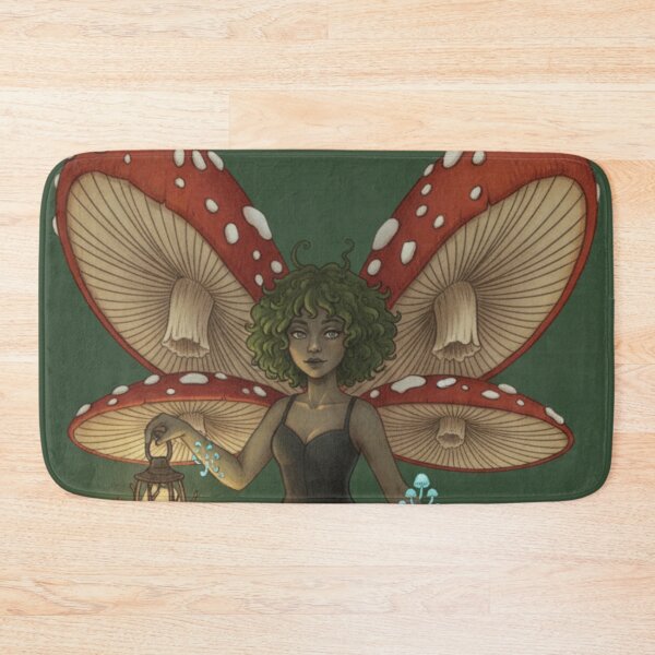Item preview, Forest Elf with Mushroom Wings designed and sold by HeyHas.