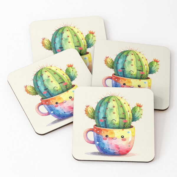 Item preview, Morning grouch cactus designed and sold by LiskoDesign.
