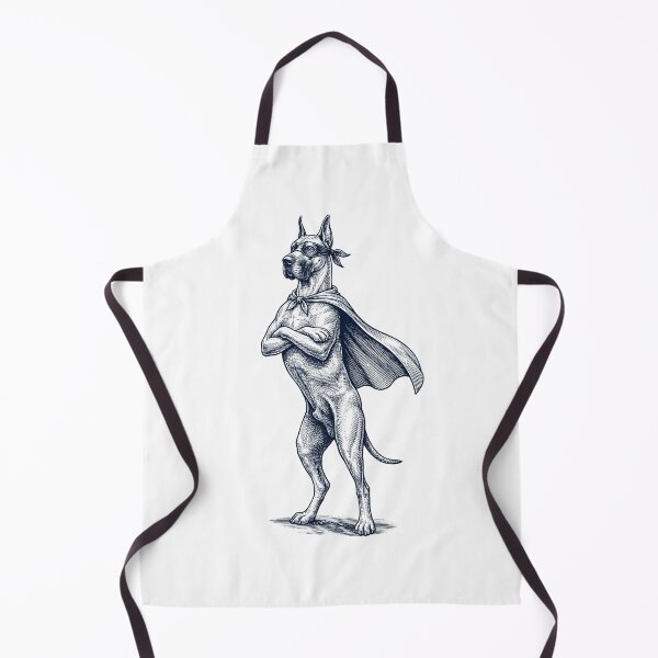 Item preview, Vintage Great Dane Hero Superhero Dog Lover designed and sold by DoodleTortle.