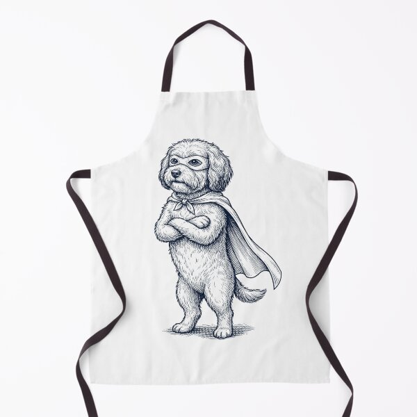 Item preview, Vintage Havanese Hero Superhero Dog Lover designed and sold by DoodleTortle.