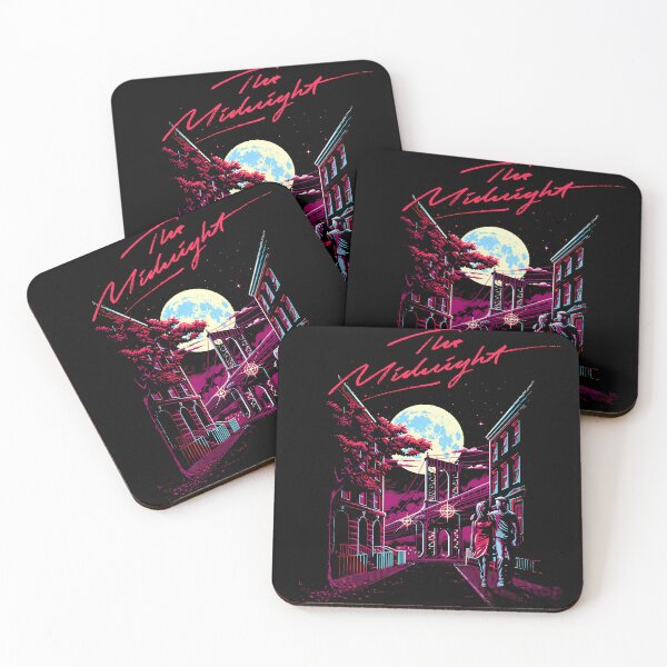 Item preview, neonlights moon retro night designed and sold by huldagisla.