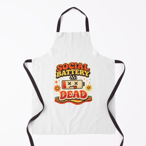 Item preview, Social Battery Dead Funny Introvert Sarcastic Minimalist Quote designed and sold by Mrjarvis.