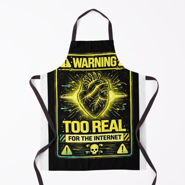 Item preview,  Too Real For The Internet Warning designed and sold by Antonrec86.