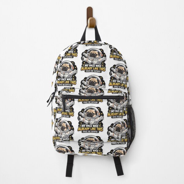 Item preview, Grumpy Pug Astronaut My Face Was Already Like This designed and sold by Gentlestate.