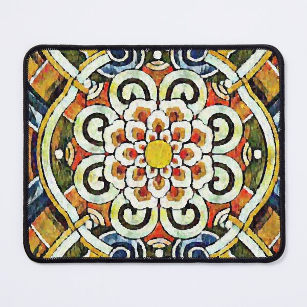 Item preview, Vintage Dancheong Lotus Pattern with Paint Effect designed and sold by mycreastyle.