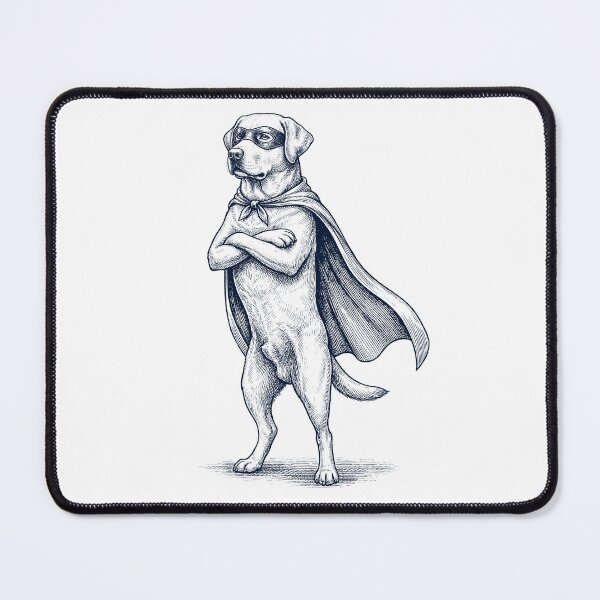 Item preview, Vintage Labrador Retriever Hero Superhero Dog Lover designed and sold by DoodleTortle.