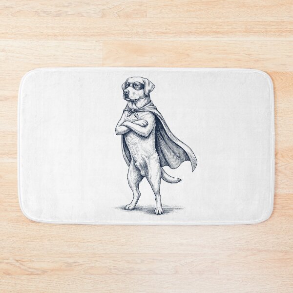 Item preview, Vintage Labrador Retriever Hero Superhero Dog Lover designed and sold by DoodleTortle.